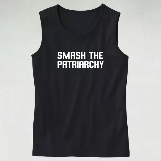 Smash The Patriarchy Tumblr Quote Aesthetic Tank top 1