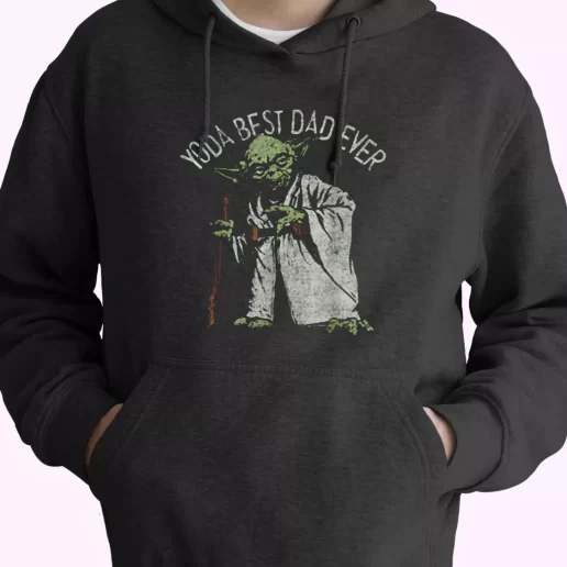 Star Wars Yoda Best Dad Ever Hoodie Father Day Gift 1