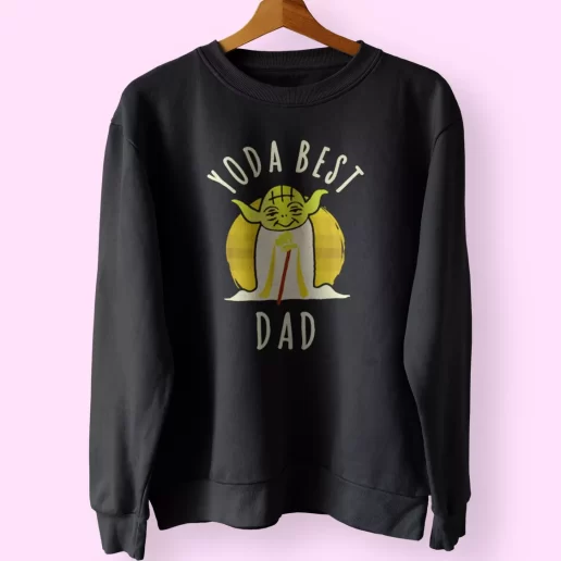 Star Wars Yoda Best Dad Funny Father Day Sweatshirt 1