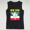 Statue Of Liberty New York Retro America Army Tank Top 1