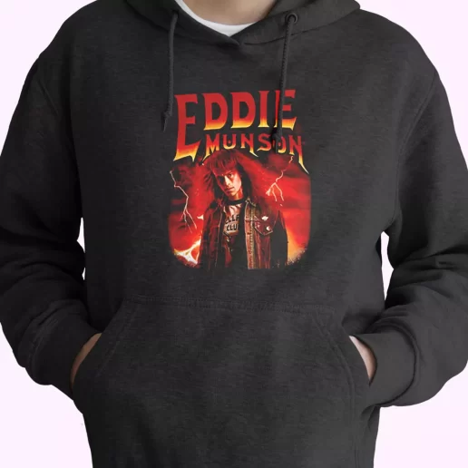 Stranger Things Eddie Munson HellFire Club Trendy Hoodie 1