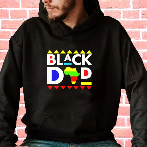 Streetwear Hoodie Black Dad Juneteenth King Father Africa Gifts For Dad Father Day 1