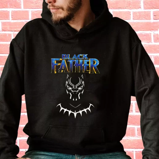 Streetwear Hoodie Black Father Marvel Fan Gifts For Dad Father Day 1