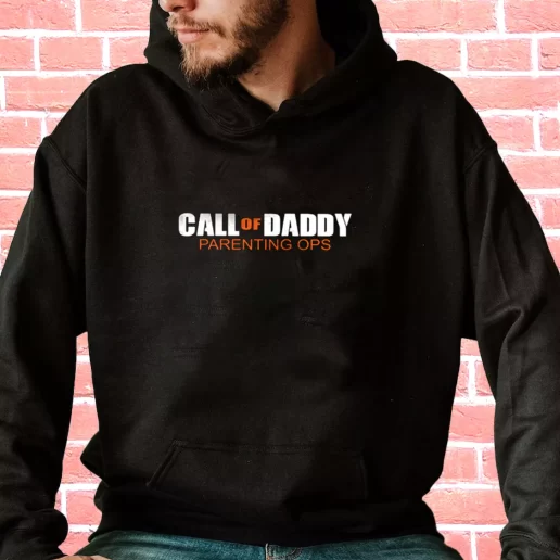 Streetwear Hoodie Call Of Daddy Parenting Ops Cod Gifts For Dad Father Day 1