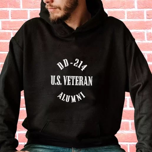 Streetwear Hoodie DD 214 Alumni US Veteran Veterans Day Gifts 1