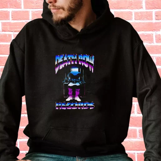 Streetwear Hoodie Death Row Hip Hop Records 1