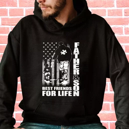 Streetwear Hoodie Father And Son Best Friends For Life Gifts For Dad Father Day 1