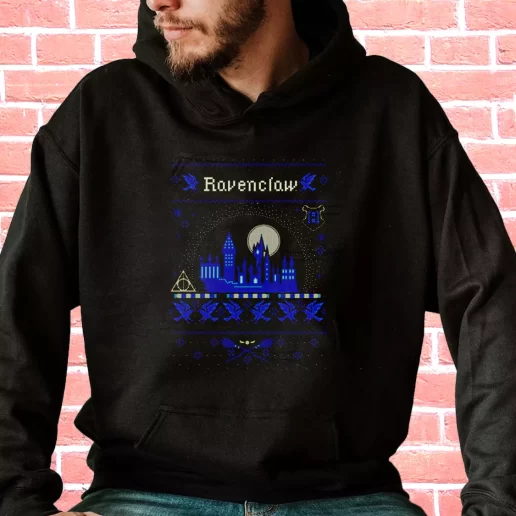 Streetwear Hoodie Harry Potter Ravenclaw Ugly Christmas Cool Xmas Gifts 1