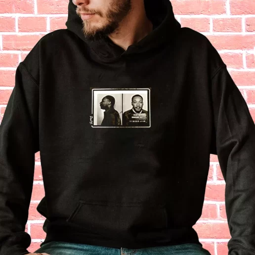 Streetwear Hoodie Martin Luther King Jr Mugshot 1