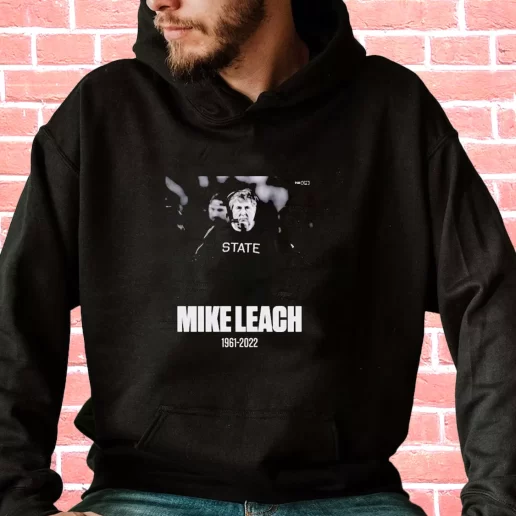 Streetwear Hoodie Mississippi State Bulldogs Legend Mike Leach 1961 2022 1