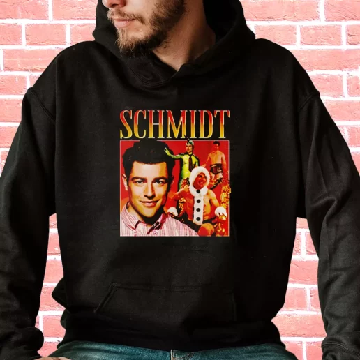 Streetwear Hoodie Schmidt Homage TV Icon Cool Xmas Gifts 1