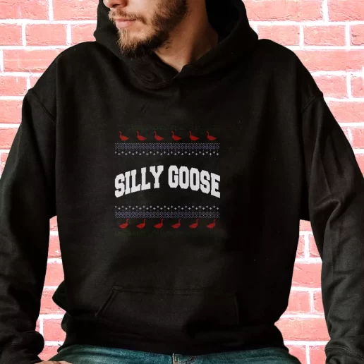 Streetwear Hoodie Silly Goose Tacky Ugly 1