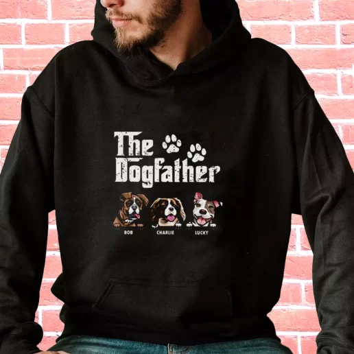 Streetwear Hoodie The Dog Father Gifts For Dad Father Day 1