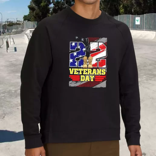 Streetwear Sweatshirt 22 Veterans Day Army Veterans Day Gifts 1