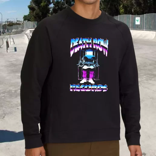 Streetwear Sweatshirt Death Row Hip Hop Records 1