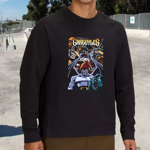 Streetwear Sweatshirt Gargoyles Comic Book 1