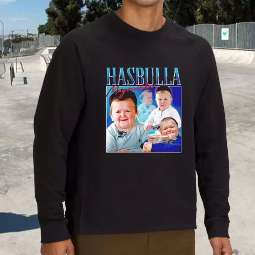 Streetwear Sweatshirt Hasbulla Magomedov Homage TV Icon Xmas Life Sweater 1