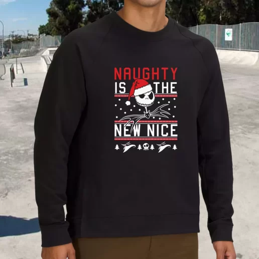 Streetwear Sweatshirt ightmare Before Christmas Nice Jack Xmas Life Sweater 1