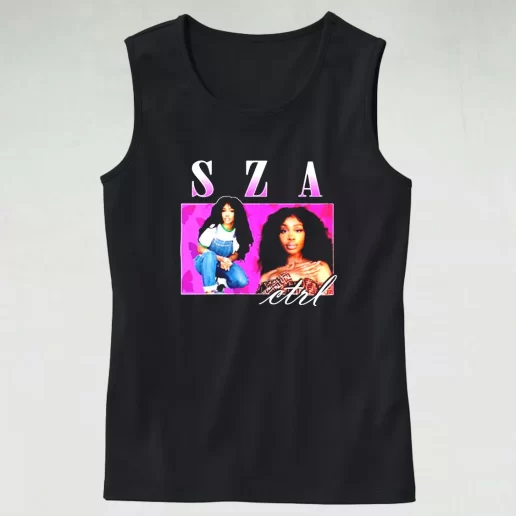 Sza CTRL Retro Vintage Hip Hop Trendy Tank Top 1