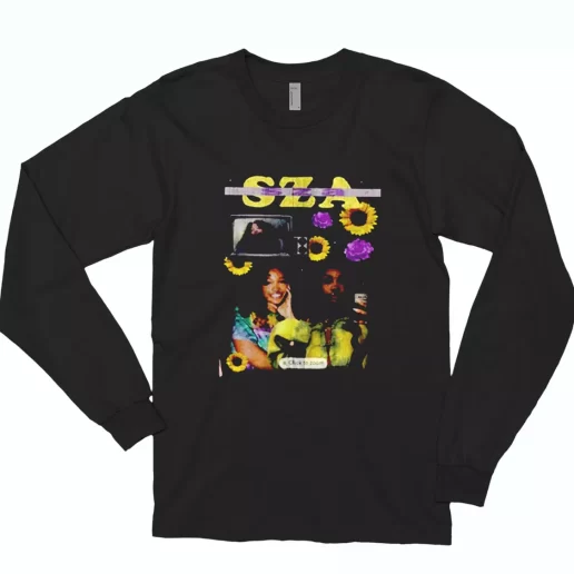 Sza Ctrl Alternate Album Casual Long Sleeve T Shirt 1