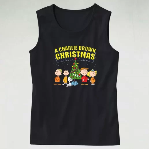 Tank Top Charlie Brown Christmas Tank Top Xmas Idea 1