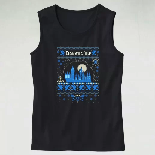 Tank Top Harry Potter Ravenclaw Ugly Christmas Tank Top Xmas Idea 1