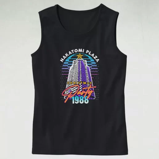 Tank Top Nakatomi Plaza Christmas Party 1988 Tank Top Xmas Idea 1