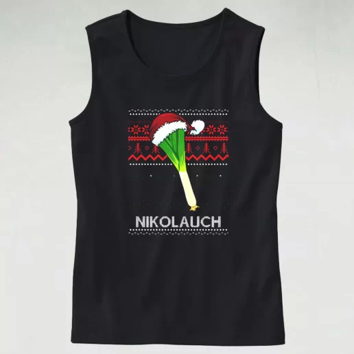 Tank Top Nikolauch Santa Hat Tank Top Xmas Idea 1