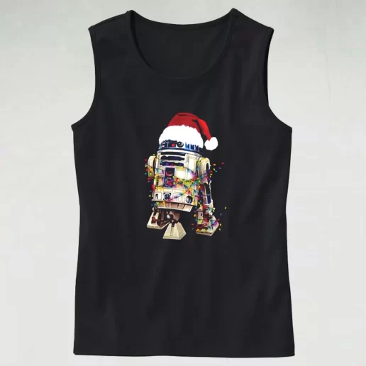 Tank Top R2D2 Christmas Lights Tank Top Xmas Idea 1