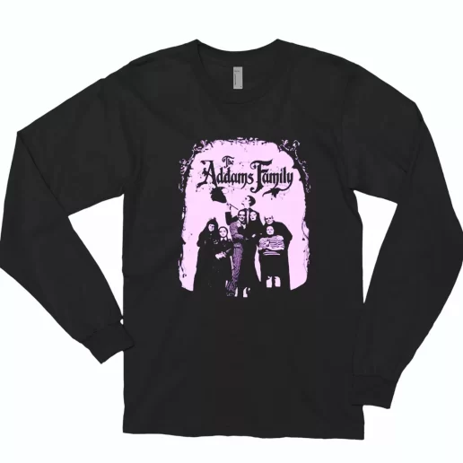 The Addams Family Casual Long Sleeve T Shirt 1