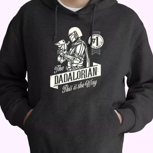 The Mandalorian And Grogu Dadalorian This Is The Way Hoodie Father Day Gift 1