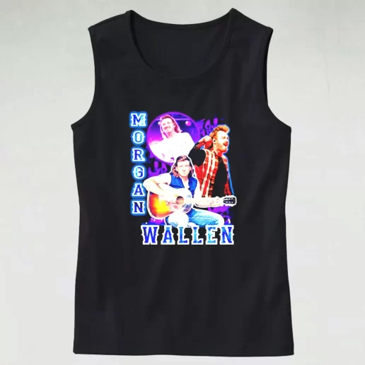 The Morgan Wallen Homage Aesthetic Tank top 1