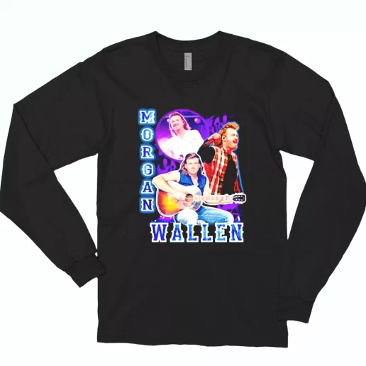 The Morgan Wallen Homage Trendy Long Sleeve T Shirt 1