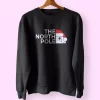 The NORTH POLE Santa Christmas Sweatshirt Xmas Outfit 1