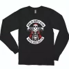 The North Pole Chapter Biker Christmas Long Sleeve T Shirt Xmas Gift 1