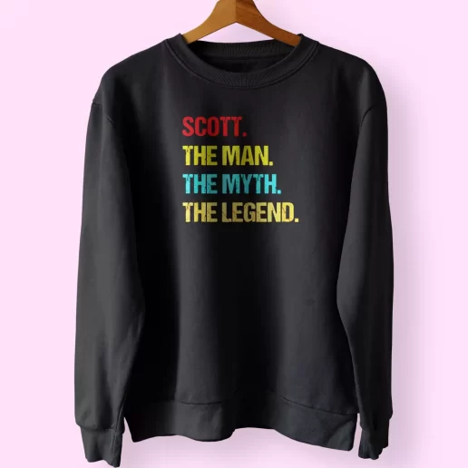 Travis Scott The Man The Myth The Legend Sweatshirt Outfit 1