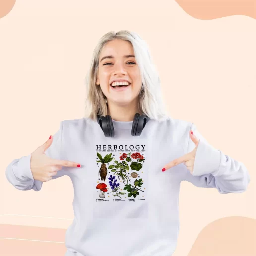 Ugly Sweatshirt Herbology Plants Xmas Day Outfit 1