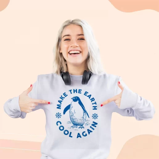 Ugly Sweatshirt Make Earth Cool Again Climate Gift For Earth Day 1