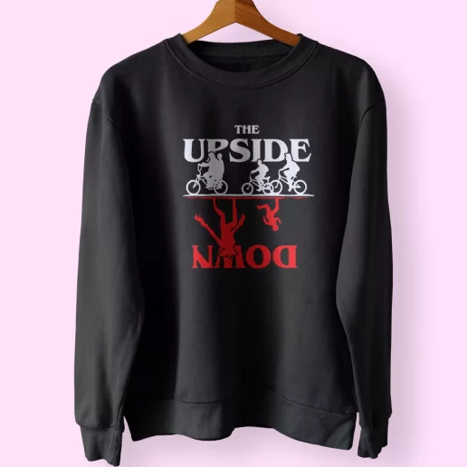 Upside Down Stranger Things Trendy Sweatshirt Style 1