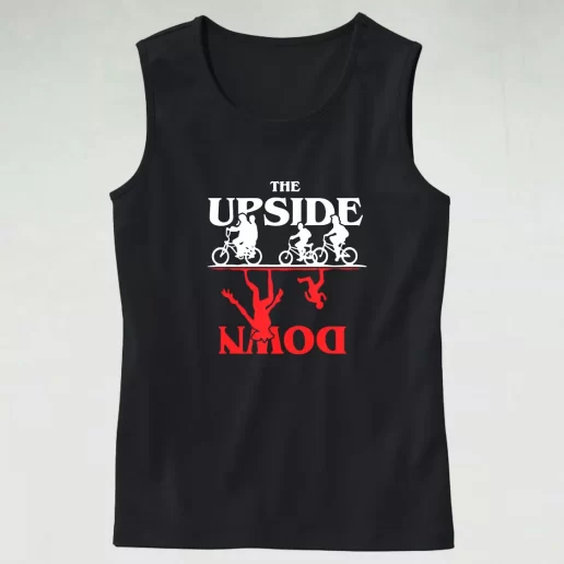 Upside Down Stranger Things Trendy Tank Top 1