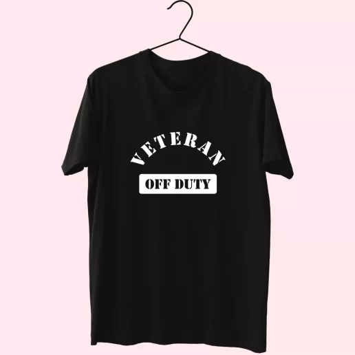 Veteran Off Duty Vetrerans Day T Shirt 1