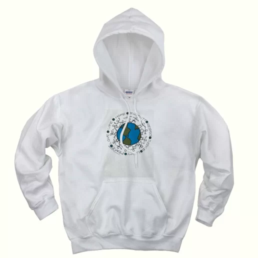 Vintage Justice Equality Unity Peace Day Earth Day Hoodie 1