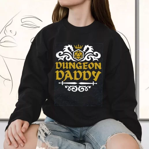 Vintage Sweatshirt Dungeon Daddy Gift for Father Day From Daughter 1