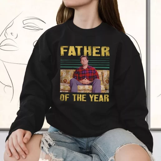 Vintage Sweatshirt Father Of The Year Sylvester Stallone Gift for Father Day From Daughter 1