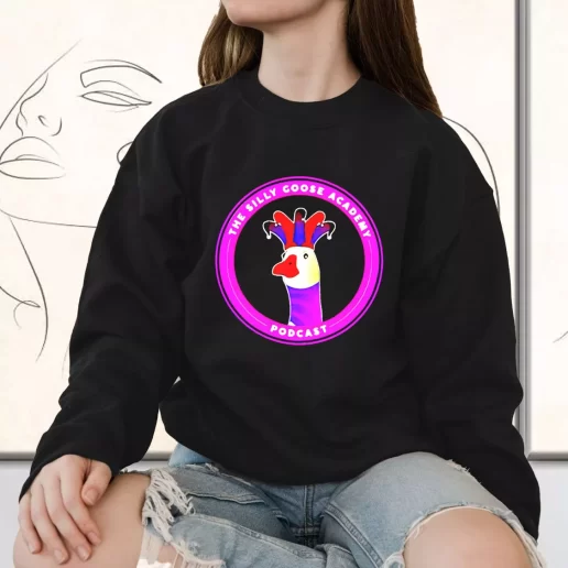 Vintage Sweatshirt Silly Goose Academy 1