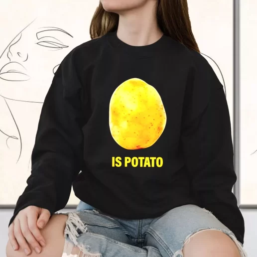 Vintage Sweatshirt Stephen Colbert is potato 1