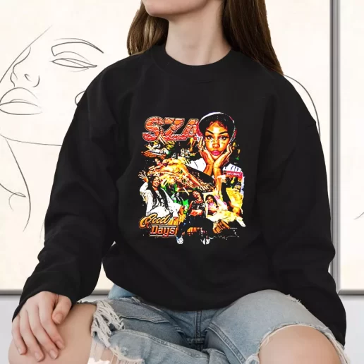 Vintage Sweatshirt Sza Good Days 1