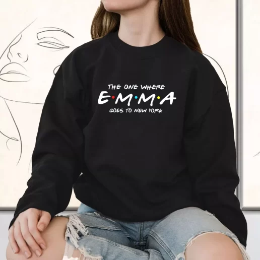 Vintage Sweatshirt The One Where Emma Goes To New York 1