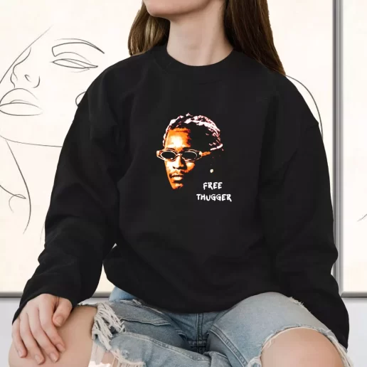 Vintage Sweatshirt Young Thug Free Thugger 1