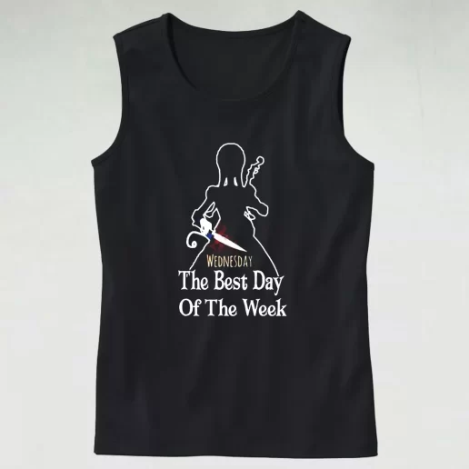 Wednesday Addams The Best Day Of The Week Trendy Tank Top 1